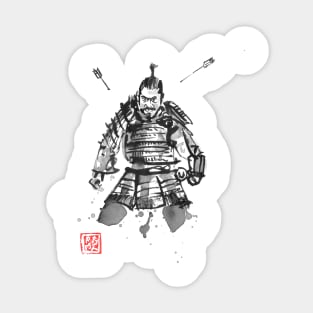 samurai target Sticker